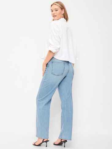 Old Navy Low-Rise Embellished Loose Jeans - Fancy in Kuwait