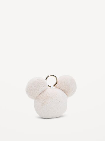 Old Navy Disney© Mickey Mouse Plush Keychain Bag Charm - Creme De La Creme in Kuwait