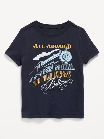 Old Navy The Polar Express™ Unisex Graphic T-Shirt for Toddler - In the Navy in Kuwait