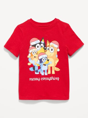 Old Navy Bluey™ Unisex Graphic T-Shirt for Toddler - Robbie Red in Kuwait
