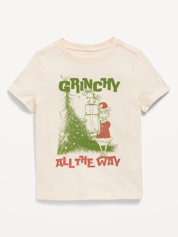Old Navy Dr. Seuss™ Grinch Unisex Graphic T-Shirt for Toddler - Grinchy in Kuwait