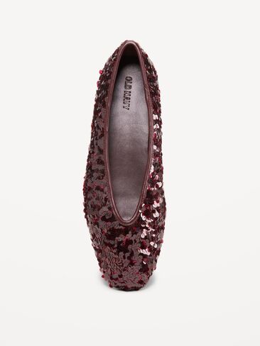 Old Navy V-Cut Ballet Flats - Sequins in Kuwait