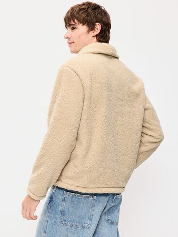 Old Navy Shawl-Collar Sherpa Pullover - A Stone's Throw in Kuwait