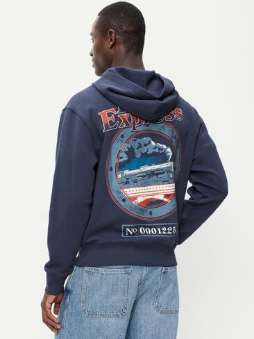 Old Navy Polar Express™ Pullover Hoodie - In the Navy in Kuwait