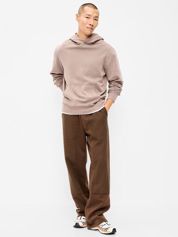 Old Navy Baggy Waffle-Knit Utility Sweatpants - Dark Walnut in Kuwait