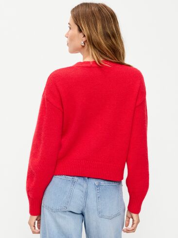 Old Navy Jeweled Button Cardigan - Scotty Red in Kuwait