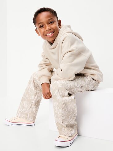 Old Navy Baggy Carpenter Jeans for Boys - Khaki Camouflage in Kuwait