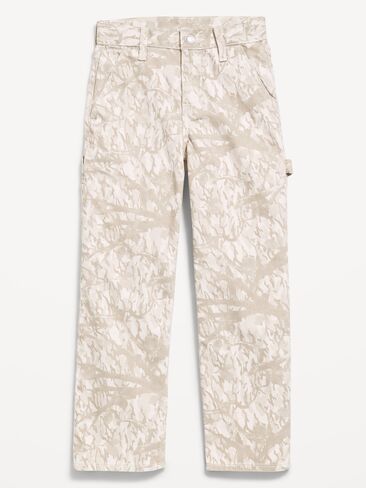Old Navy Baggy Carpenter Jeans for Boys - Khaki Camouflage in Kuwait