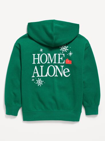 Old Navy Home Alone™ Oversized Gender-Neutral Pullover Hoodie for Kids - Java Fern in Kuwait