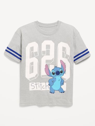 Old Navy Disney© Stitch Graphic Tunic T-Shirt for Girls - Stitch in Kuwait