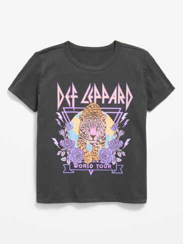 Old Navy Def Leppard™ Graphic T-Shirt for Girls - Panther in Kuwait