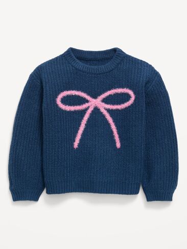 Old Navy SoSoft Graphic Sweater for Toddler Girls - Obscure Night in Kuwait