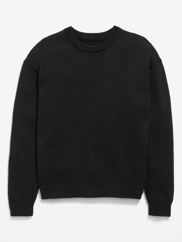 Old Navy Crew-Neck Sweater for Boys - Black Jack in Kuwait