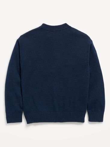 Old Navy SoSoft Oversized Graphic Sweater for Boys - Obscure Night in Kuwait