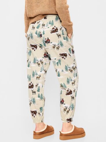 Old Navy Flannel Pajama Joggers for Women - Winter Cabin (Match The Fam!) in Kuwait