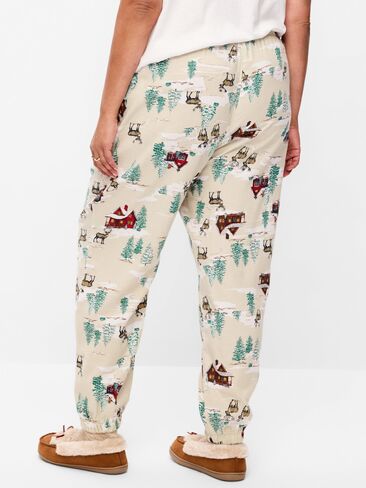 Old Navy Flannel Pajama Joggers for Women - Winter Cabin (Match The Fam!) in Kuwait