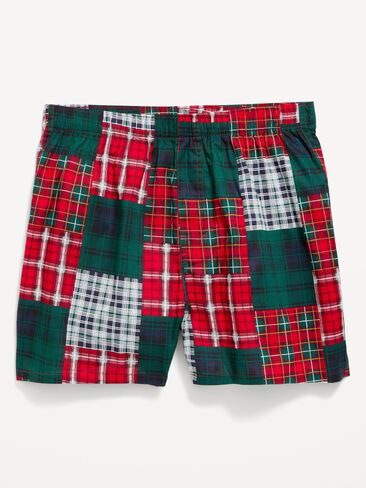 Old Navy Printed Boxer Shorts - Patchwork in Kuwait