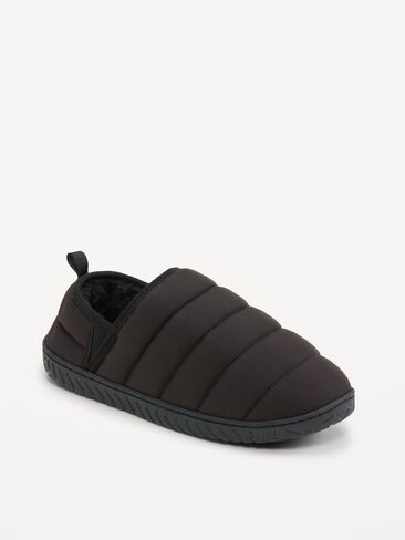 Old Navy Puffer Slippers for Men - Black Jack in Kuwait