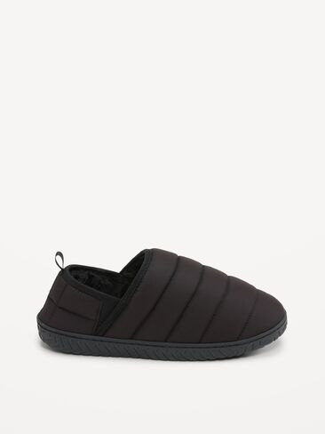 Old Navy Puffer Slippers for Men - Black Jack in Kuwait