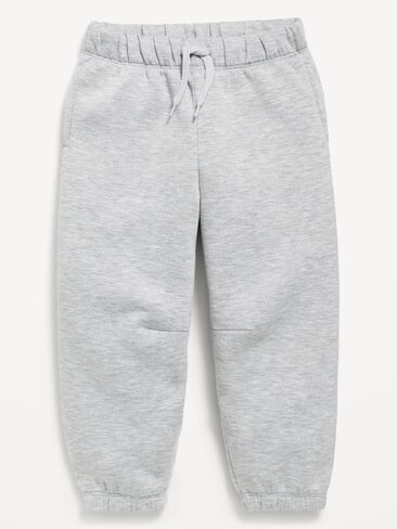 Old Navy Bounce Fleece Unisex Barrel Joggers for Toddler - Medium Heather Gray in Kuwait