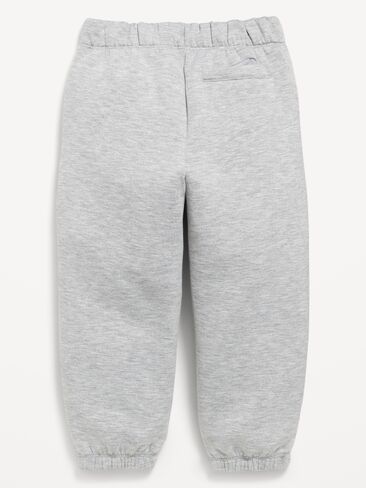 Old Navy Bounce Fleece Unisex Barrel Joggers for Toddler - Medium Heather Gray in Kuwait