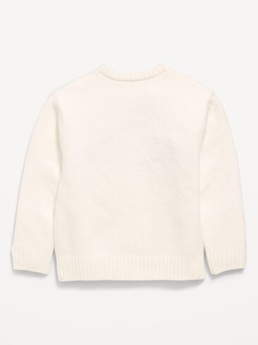 Old Navy Oversized Long-Sleeve Fair Isle Sweater for Toddler Boys - Sea Salt in Kuwait