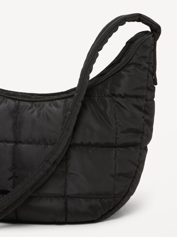 Old Navy Active Puffer Crossbody Bag - Black Jack in Kuwait