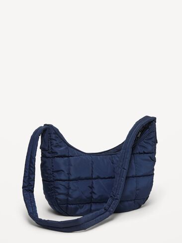Old Navy Active Puffer Crossbody Bag - Navy in Kuwait