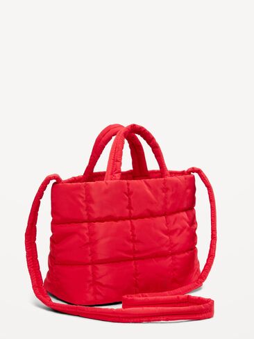 Old Navy Active Puffer Mini Tote - Red in Kuwait