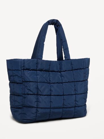 Old Navy Active Puffer Large Tote - Navy Blue in Kuwait