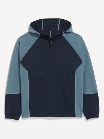 Old Navy Sherpa Quarter-Zip Hooded Jacket - In the Navy in Kuwait