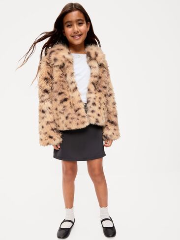 Old Navy Satin Skirt for Girls - Black Jack in Kuwait