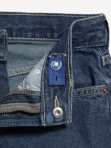 Old Navy Baggy Non-Stretch Jeans for Boys - Dark Wash in Kuwait