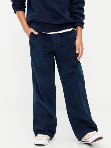 Old Navy Pull-On Baggy Corduroy Pants for Boys - Obscure Night in Kuwait