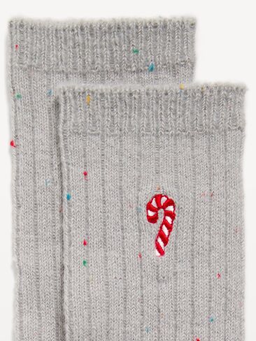 Old Navy Confetti Socks for Women - Candy Cane Stripe in Kuwait