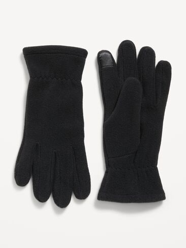 Old Navy Microfleece Gloves for Women - Black Jack in Kuwait