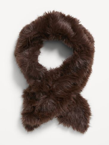 Old Navy Faux Fur Stole - Earthen in Kuwait