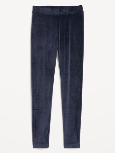 Old Navy High-Waisted Velour Leggings for Women - In the Navy in Kuwait
