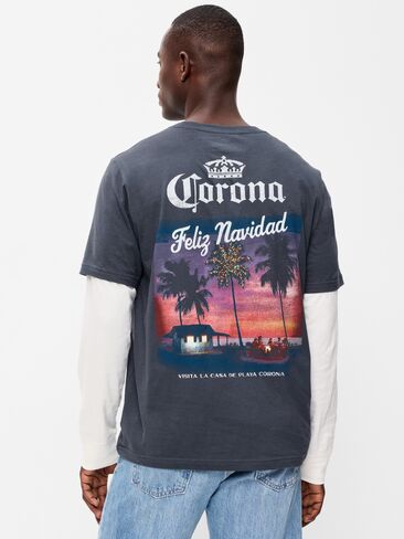 Old Navy Corona® T-Shirt - Dusk Navy in Kuwait