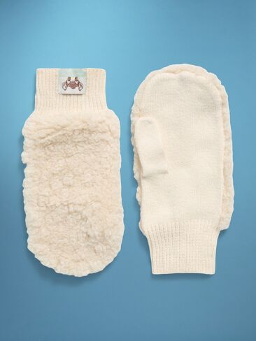Old Navy Old Navy x Disney Bambi Sherpa Mittens for Women - Cream Puff in Kuwait