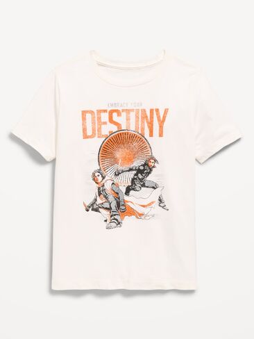 Old Navy Dune™ Gender-Neutral Graphic T-Shirt for Kids - Sea Salt in Kuwait