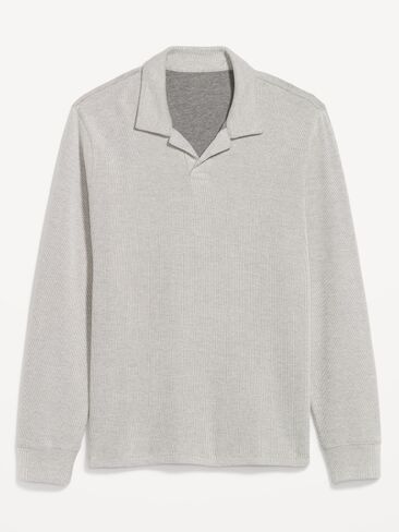 Old Navy Long-Sleeve Polo Sweater - GREIGE in Kuwait