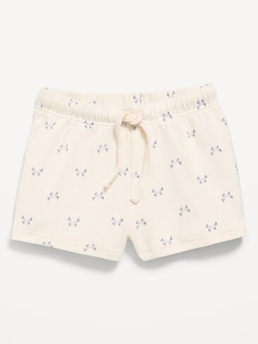 Old Navy Printed Jersey-Knit Shorts for Girls - Bows in Kuwait