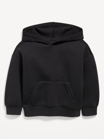 Old Navy Bounce Fleece Oversized Pullover Hoodie for Toddler Boys - Black Jack in Kuwait
