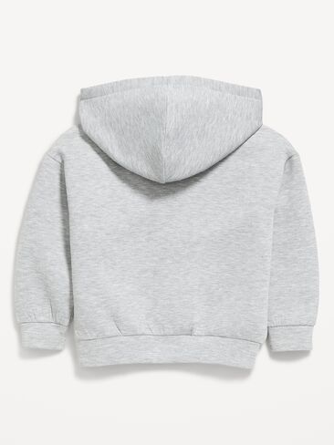Old Navy Bounce Fleece Oversized Pullover Hoodie for Toddler Boys - Medium Heather Gray in Kuwait