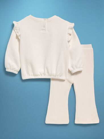 Old Navy Old Navy x Disney Bambi Sweatshirt and Leggings Set for Baby - Sea Salt in Kuwait
