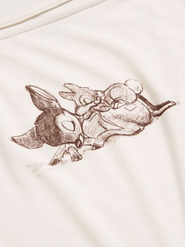Old Navy Old Navy x Disney Bambi Boatneck Top for Women - Bambi in Kuwait