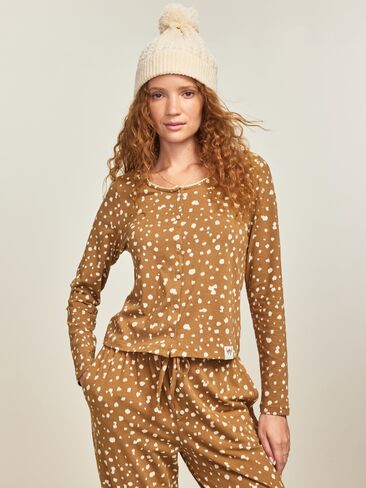 Old Navy Old Navy x Disney Bambi Button-Front Top for Women - Bambi in Kuwait