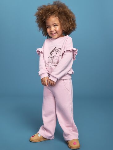 Old Navy Old Navy x Disney Bambi Sweatshirt and Sweatpants Set for Toddler Girls - Bambi in Kuwait