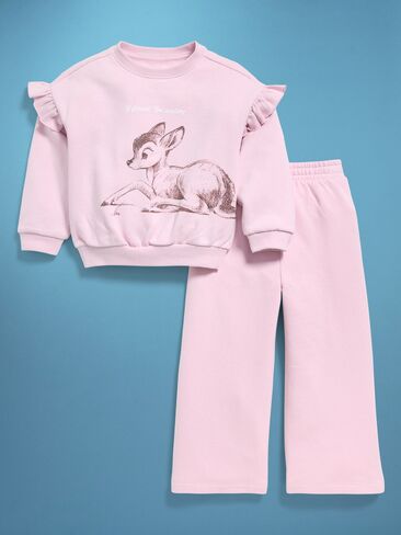 Old Navy Old Navy x Disney Bambi Sweatshirt and Sweatpants Set for Toddler Girls - Bambi in Kuwait
